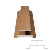 NTW SL Aluminium H Trim 35x3600